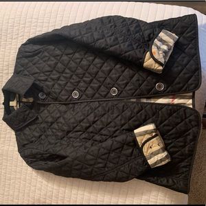Burberry quilted jacket. Very gently used.